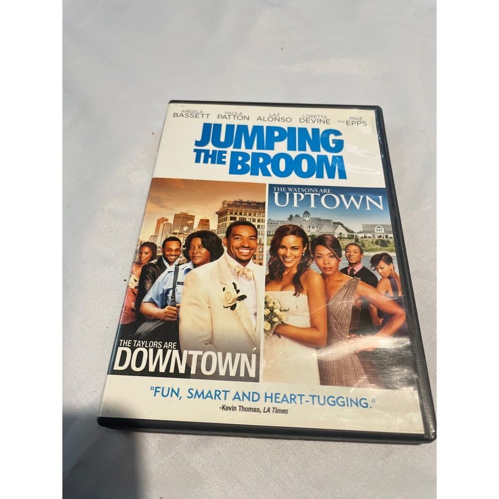 Jumping The Broom DVD Angela Bassett‎ Paula Patton Wedding Comedy Movie